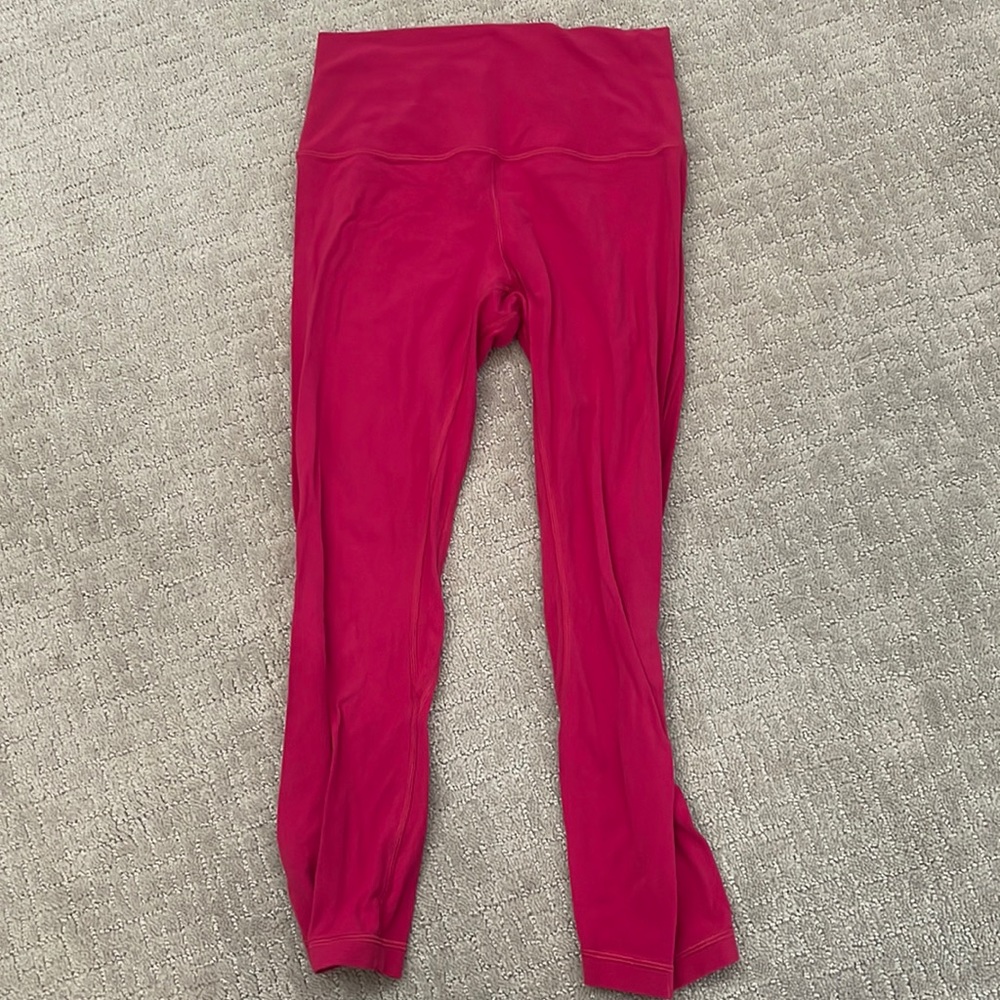 Lululemon wunder under high rise size 6